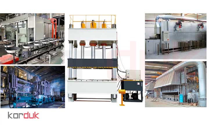 فرایندهای تولید و مشخصات ماشین‌آلات طرح تولید انواع ظروف فلزی