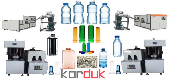 طرح توجیهی تولید بطری پت از پریفرم 