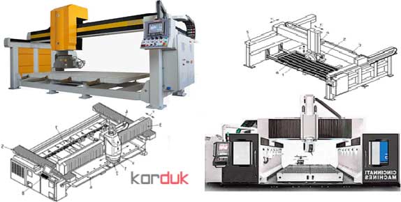فرز و اره دروازه ای CNC 