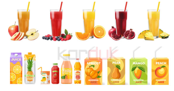 fruit juices and syrups