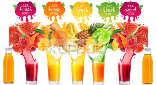 Production fruit juices