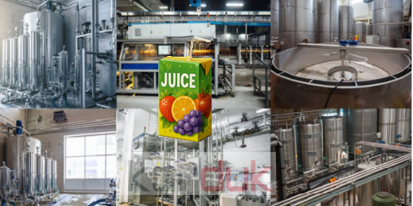 Technical specifications Production of various fruit juices