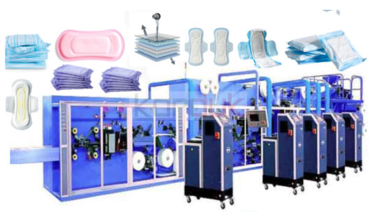 Production of Sanitary Napkin
