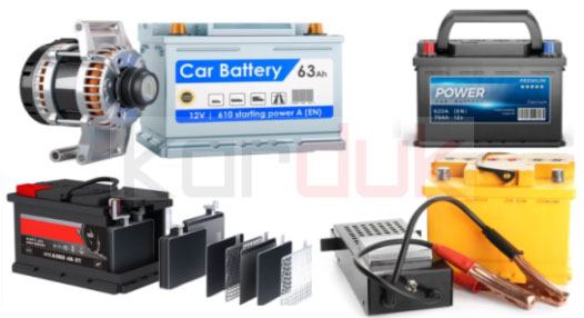 Vehicle batteries
