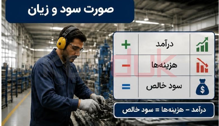فرمول سود وزیان