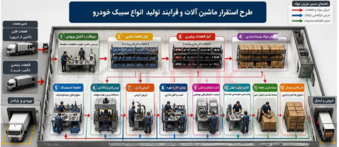 فرایند تولید سبک خودرو
